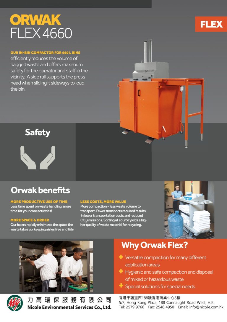 Read more about the article ORWAK-FLEX-4660 垃圾壓縮機